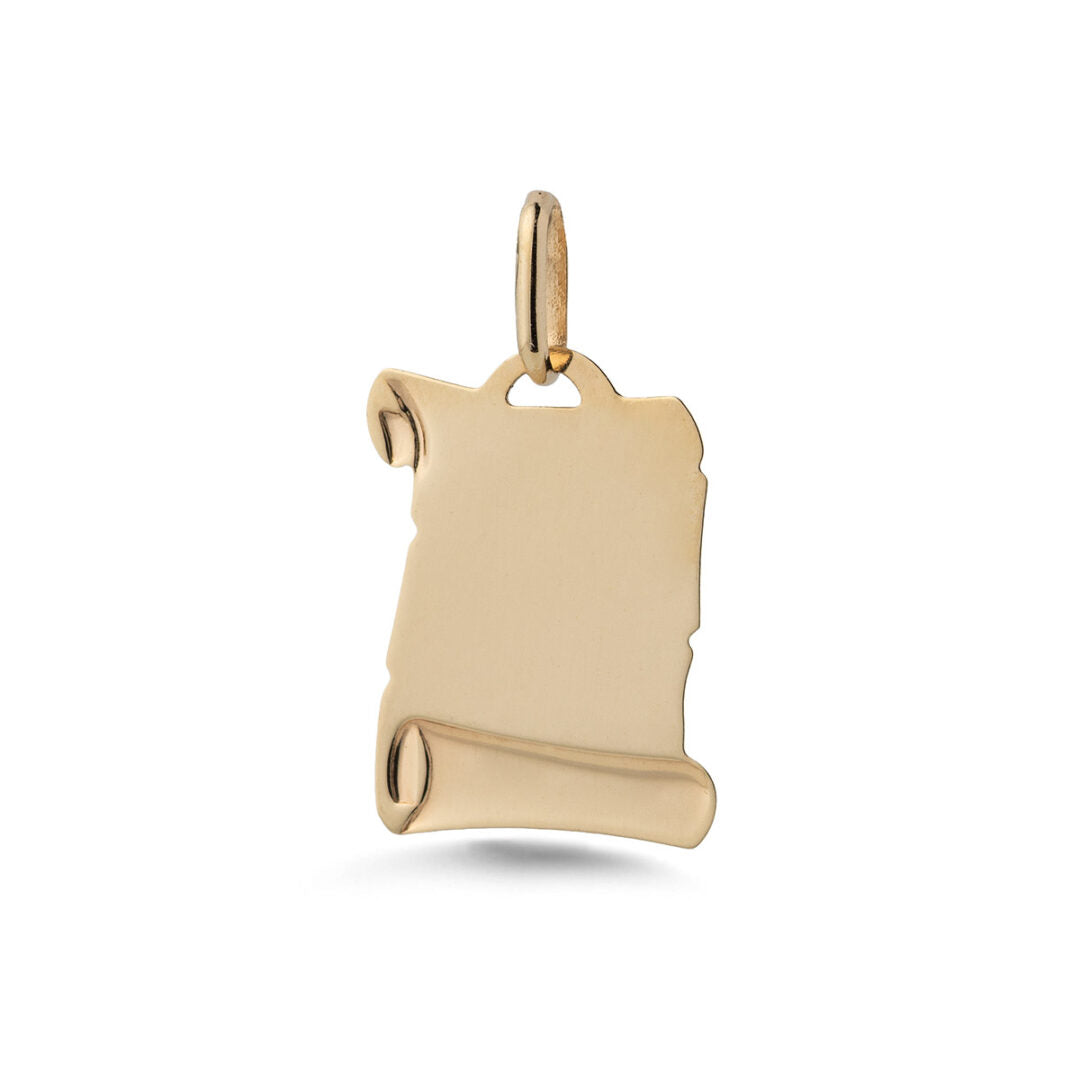 9k Gold Virgin Mary with Jesus Pendant