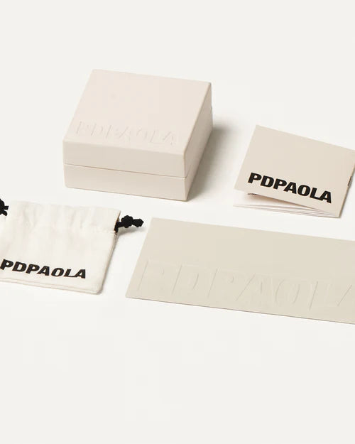 PDPAOLA M Initial Pendant Necklace