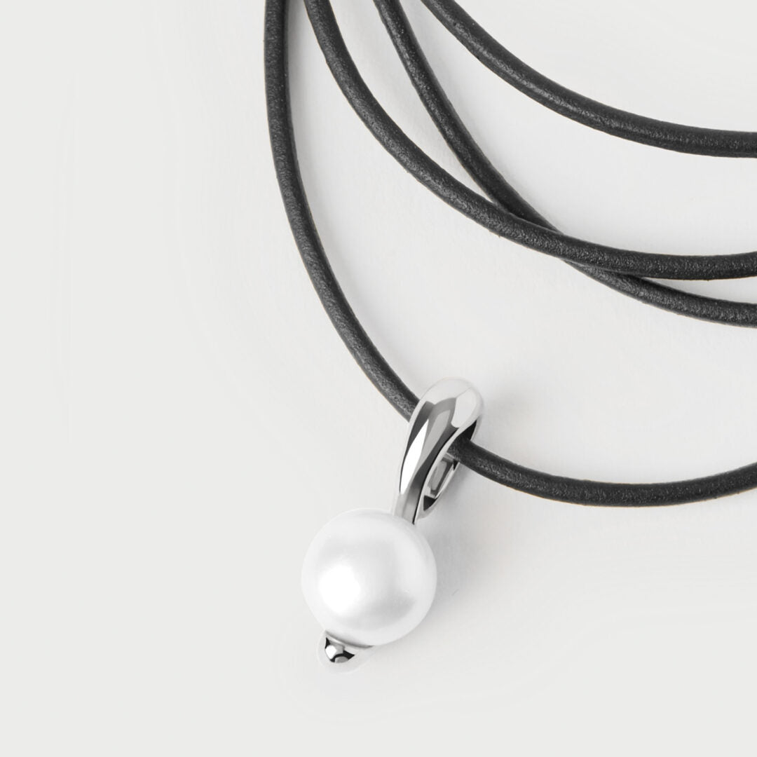 PDPAOLA La perla essential silver pendant