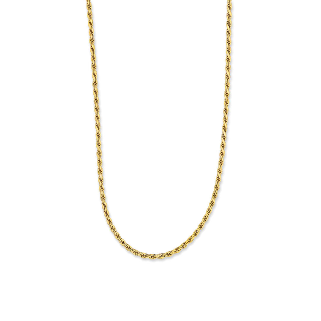 Αλυσίδα Rope 40 cm – Eπιχρυσωμένo Ασήμι 925