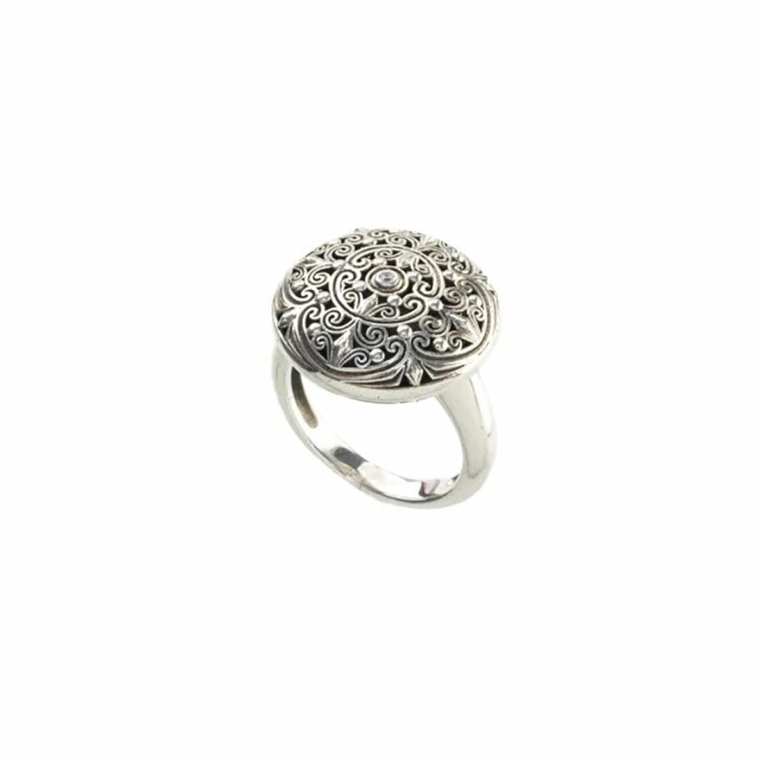 Gerochristo - Kallisto Ring oxidized silver 925