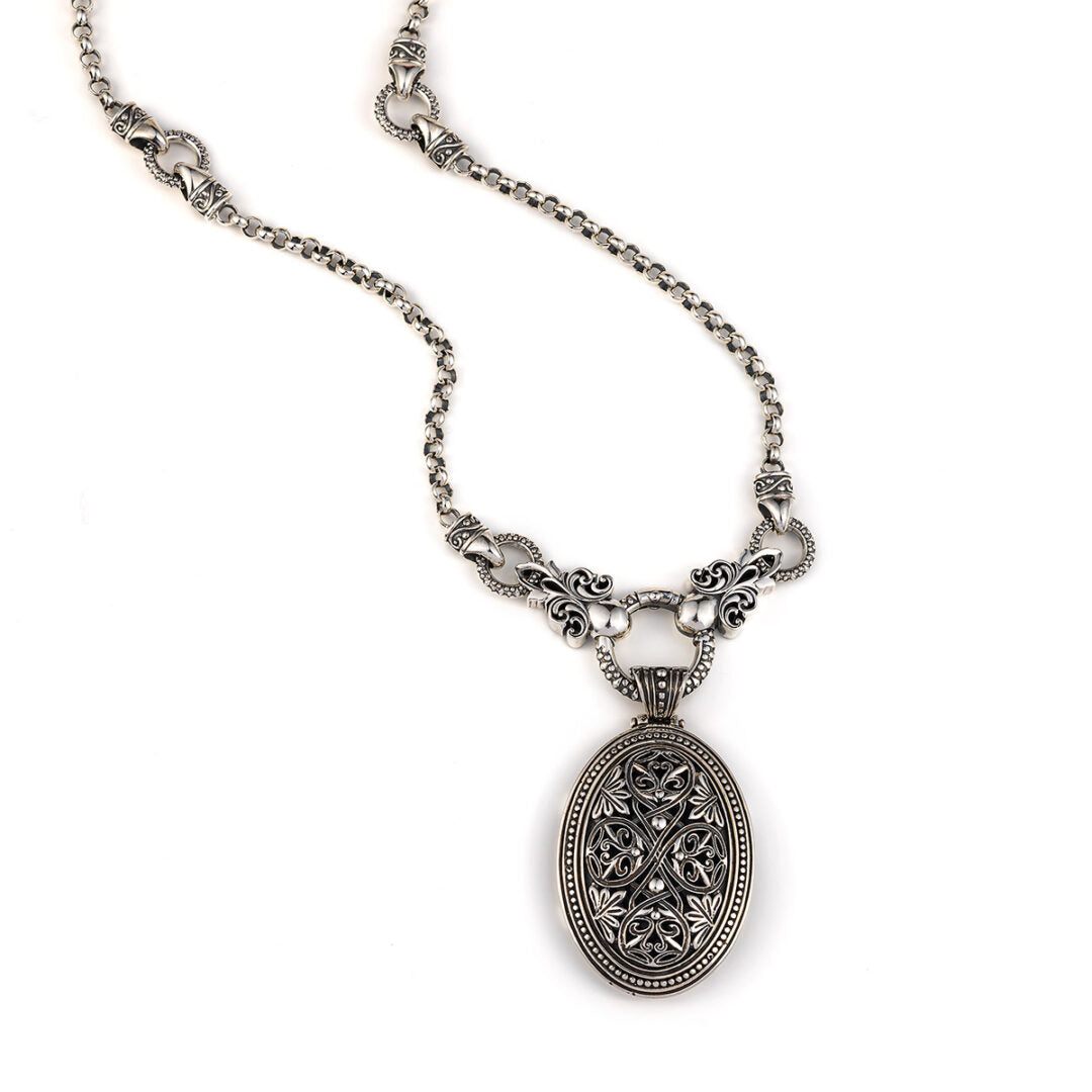 Byzantine Chain in Sterling Silver - Yianni Jewelry