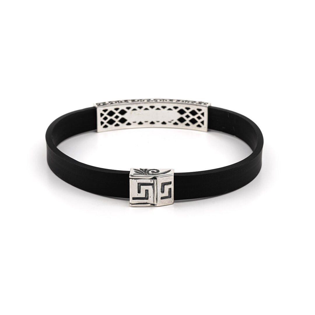 Greek Key Bracelet – Sterling Silver Yianni Jewelry