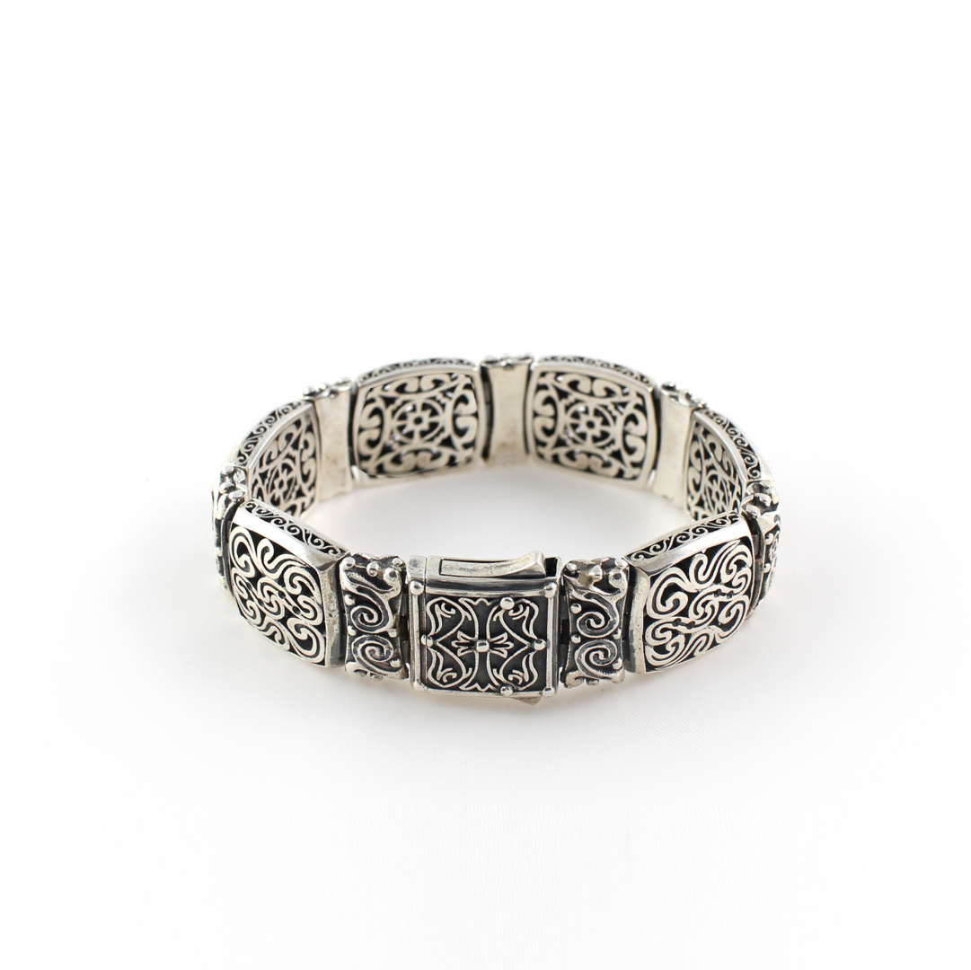 Labyrinth Bracelet – 925 Sterling Silver Yianni Jewelry