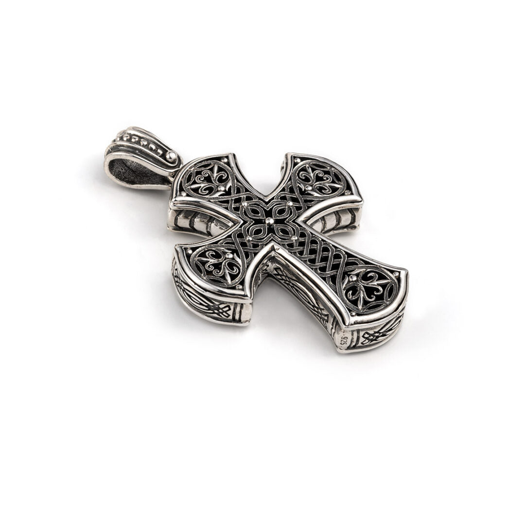 Βυζαντινός Σταυρός Ασήμι 925 - Yianni Jewelry
