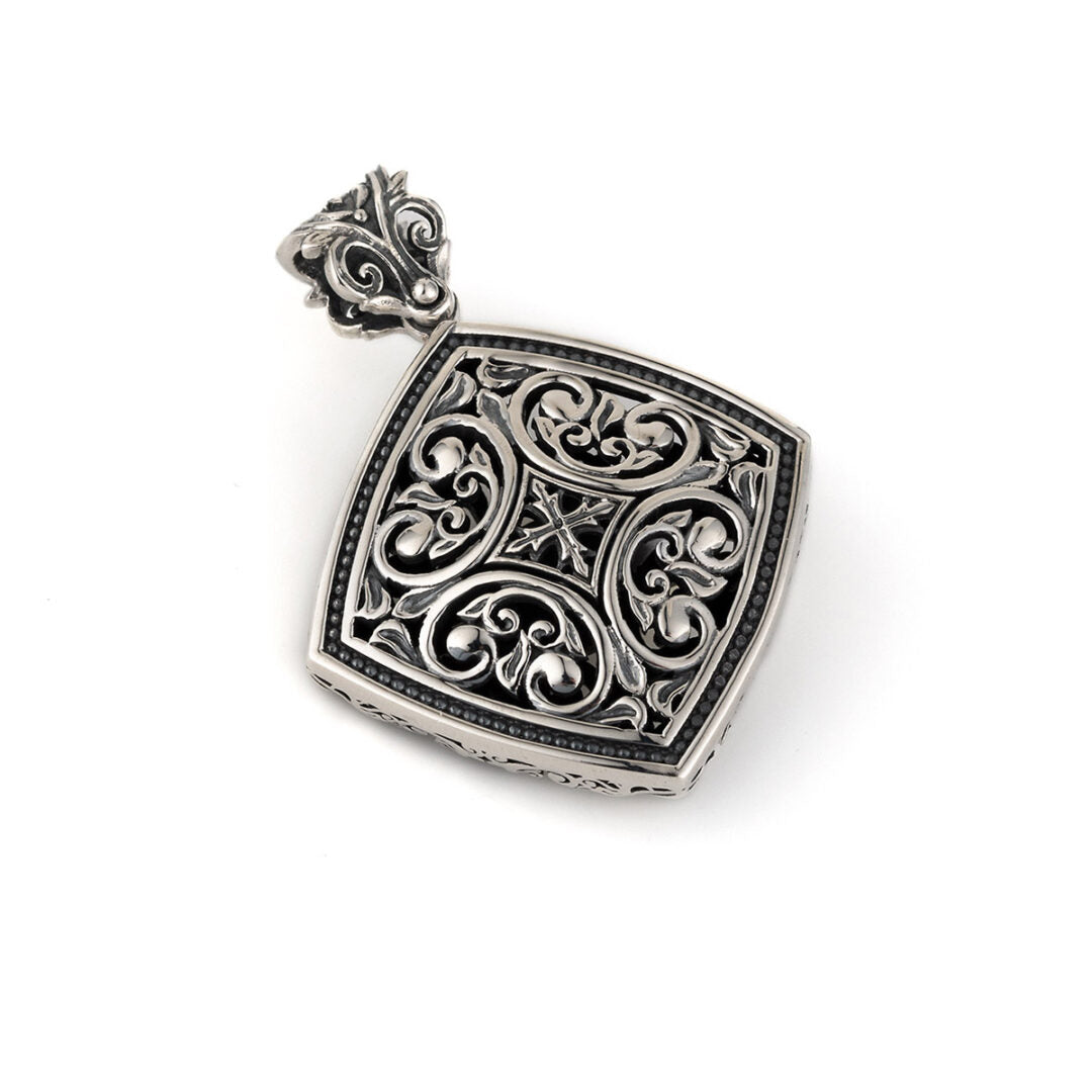 Cross Filigree Pendant Sterling Silver – Yianni Jewelry