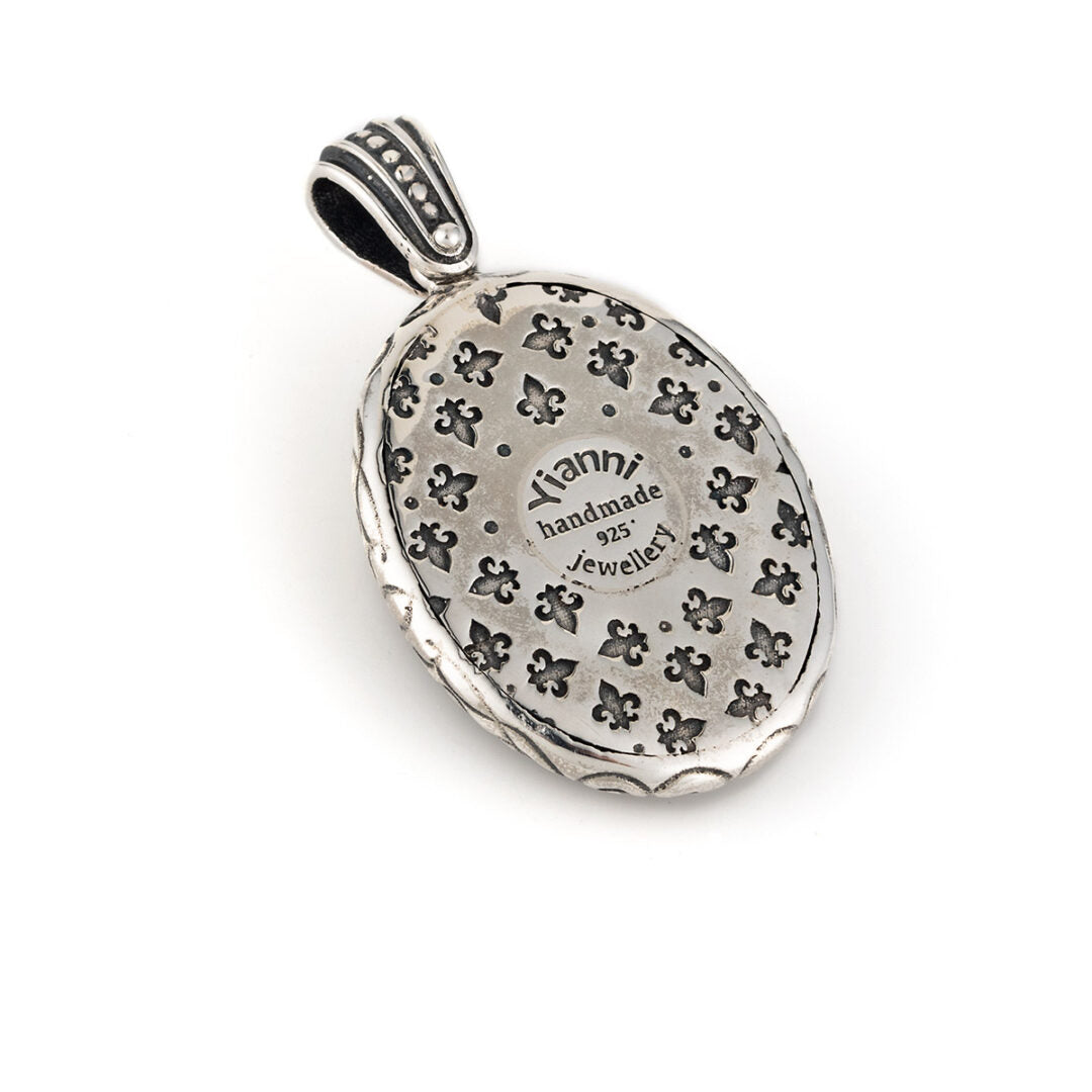 ICXC NIKA Cross Pendant Sterling Silver – Yianni Jewelry