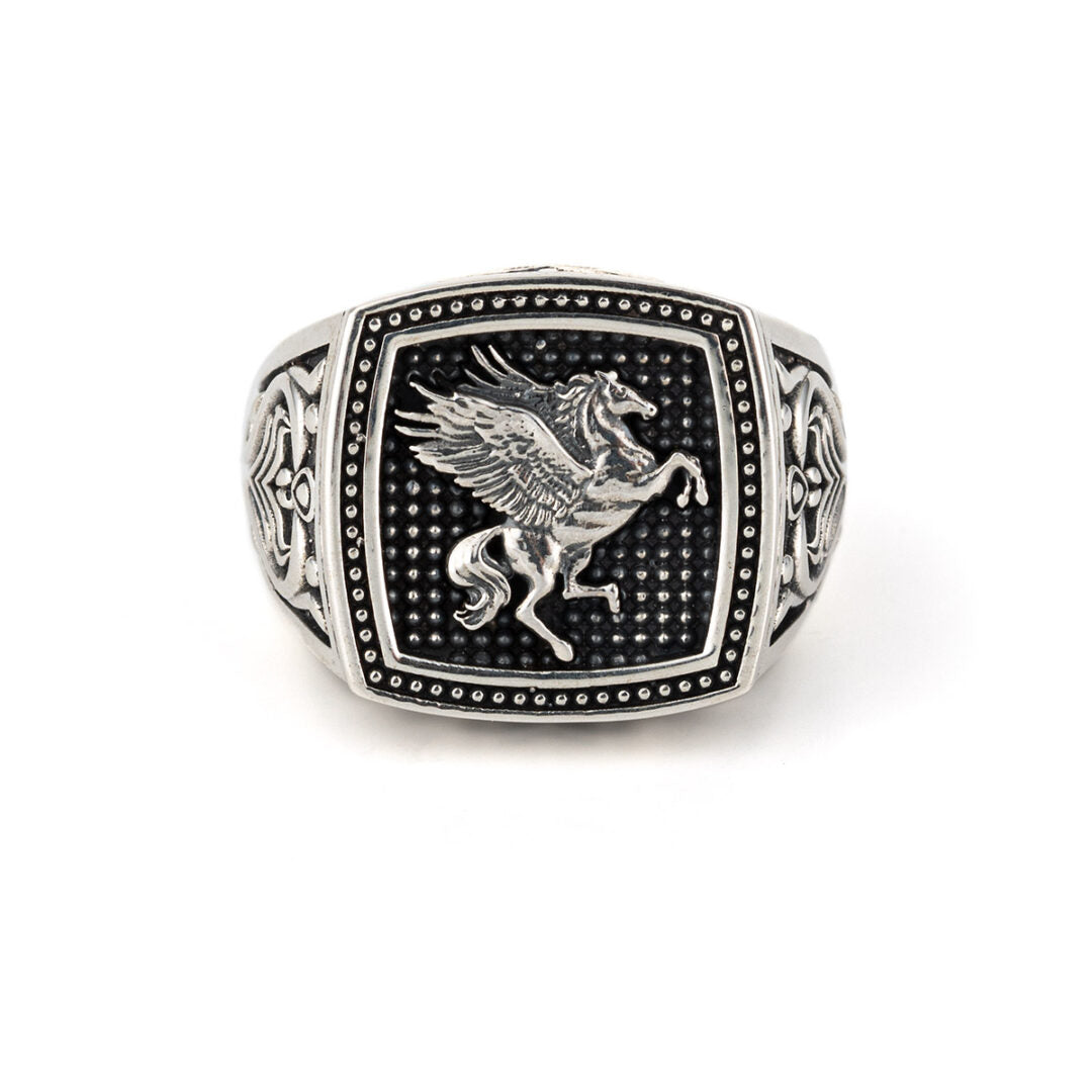 Pegasus Signet Ring