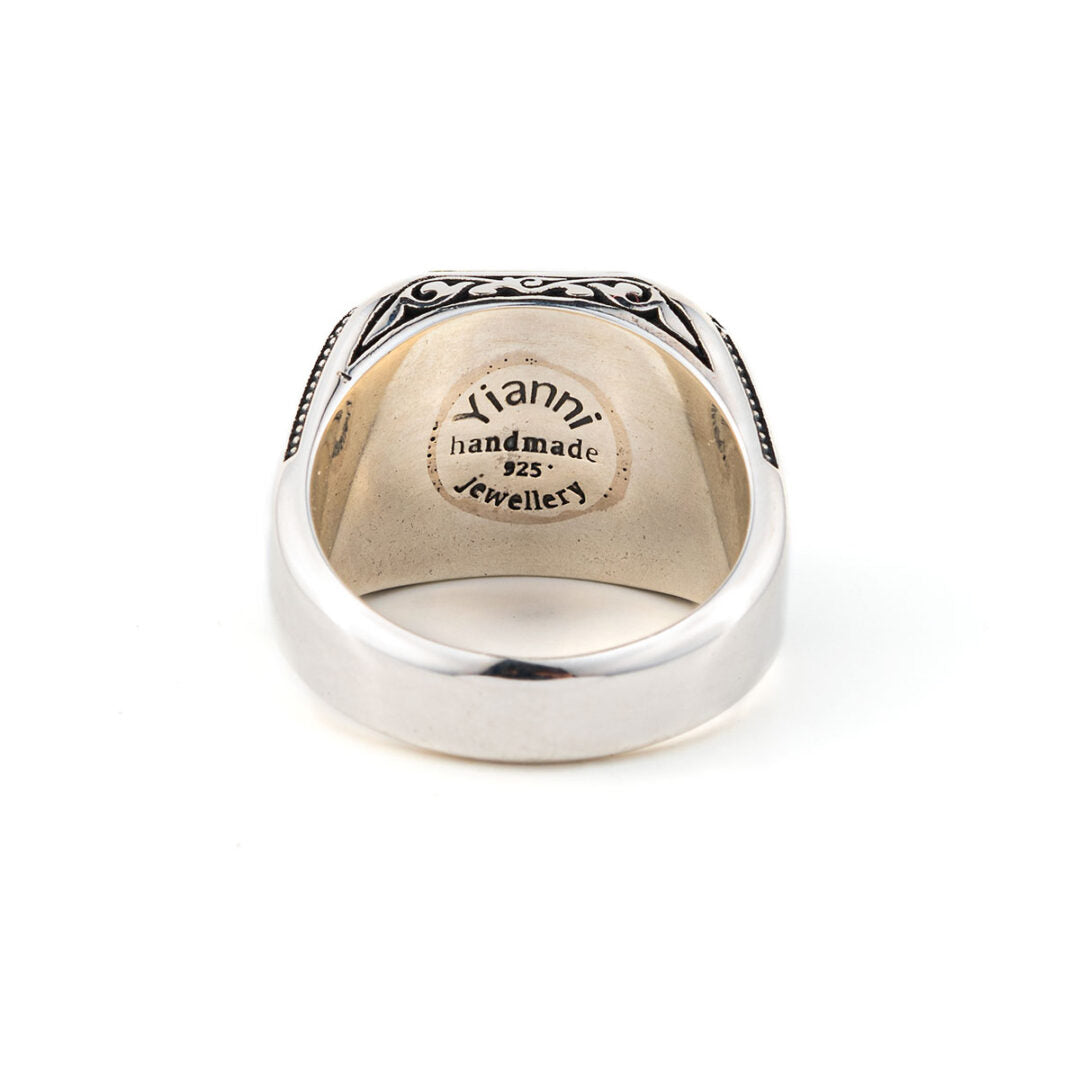 Δαχτυλίδι με Όνυχα από Ασήμι 925 - Yianni Jewelry