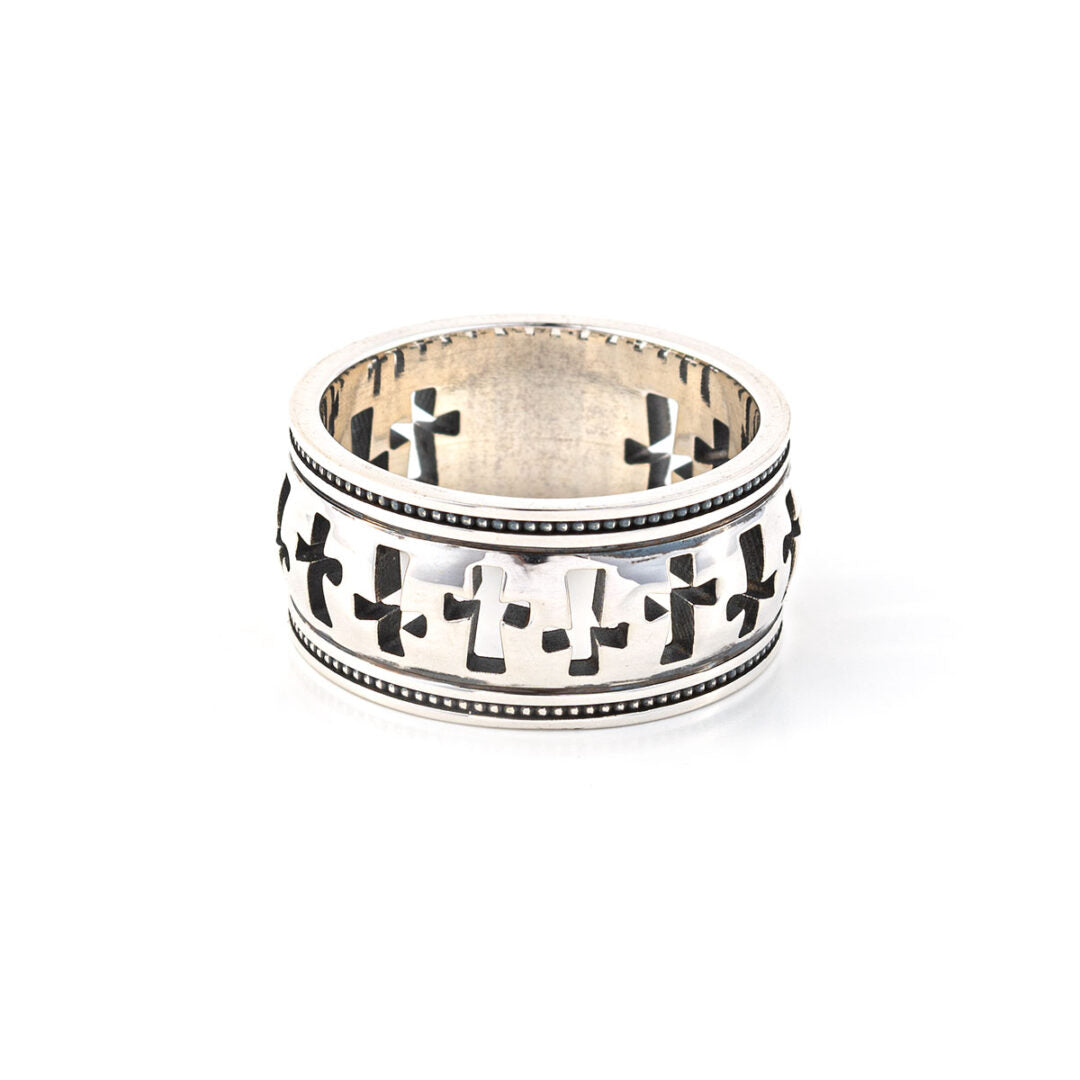 Ring with Crosses