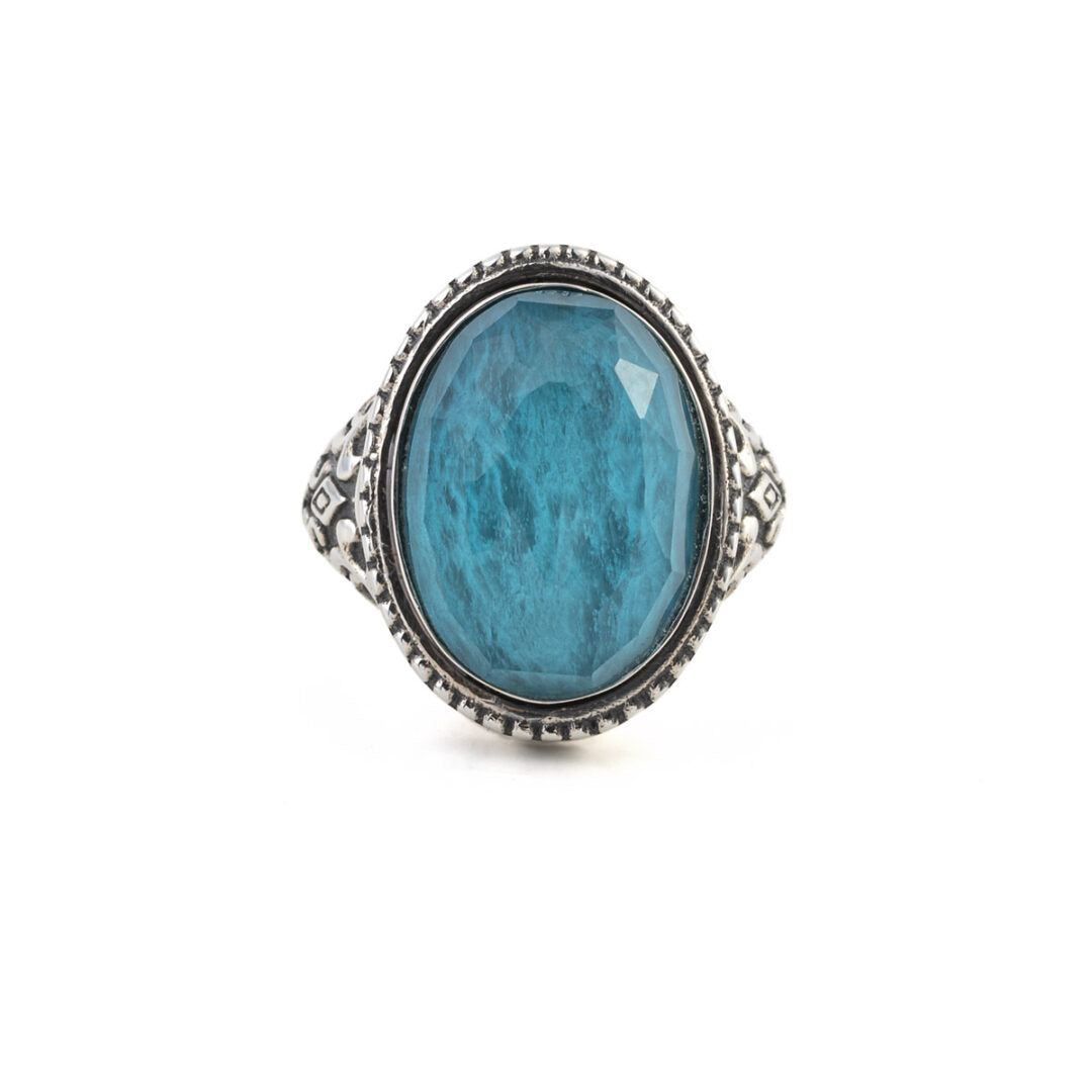 Amazonite Oval Ring