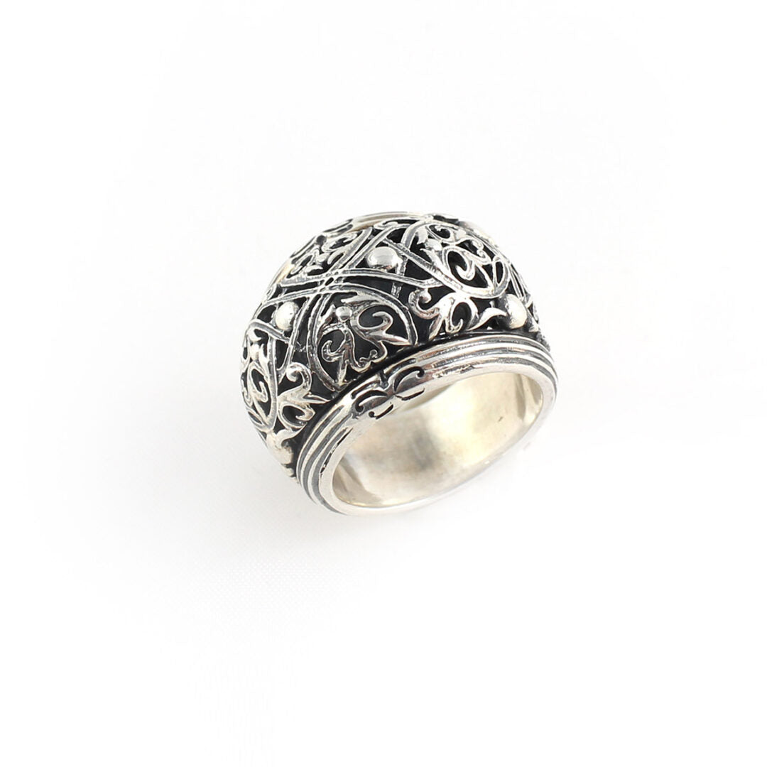 Δαχτυλίδι Βυζαντινό από Ασήμι 925 - Yianni Jewelry