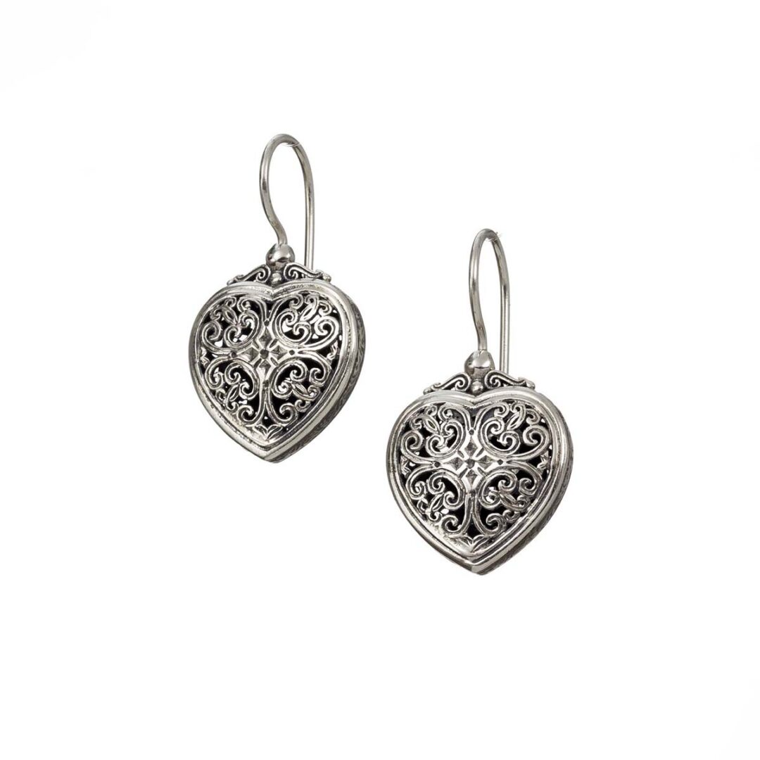 Mediterranean earrings in Sterling Silver