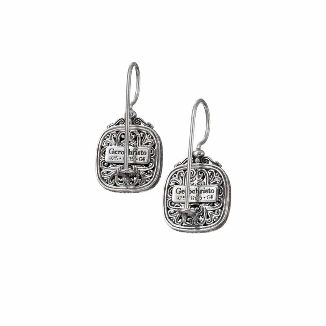 Gerochristo - Mediterranean earrings in Silver
