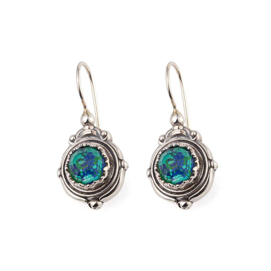 Gerochristo - Semeli Earrings with Malachite