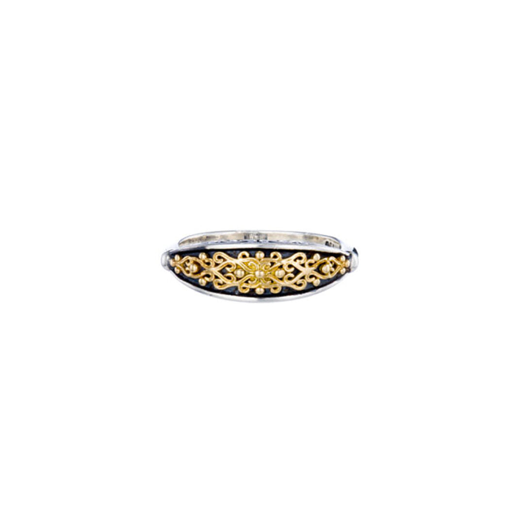 Gerochristo - Aretousa Ring in 18K Gold and Sterling Silver