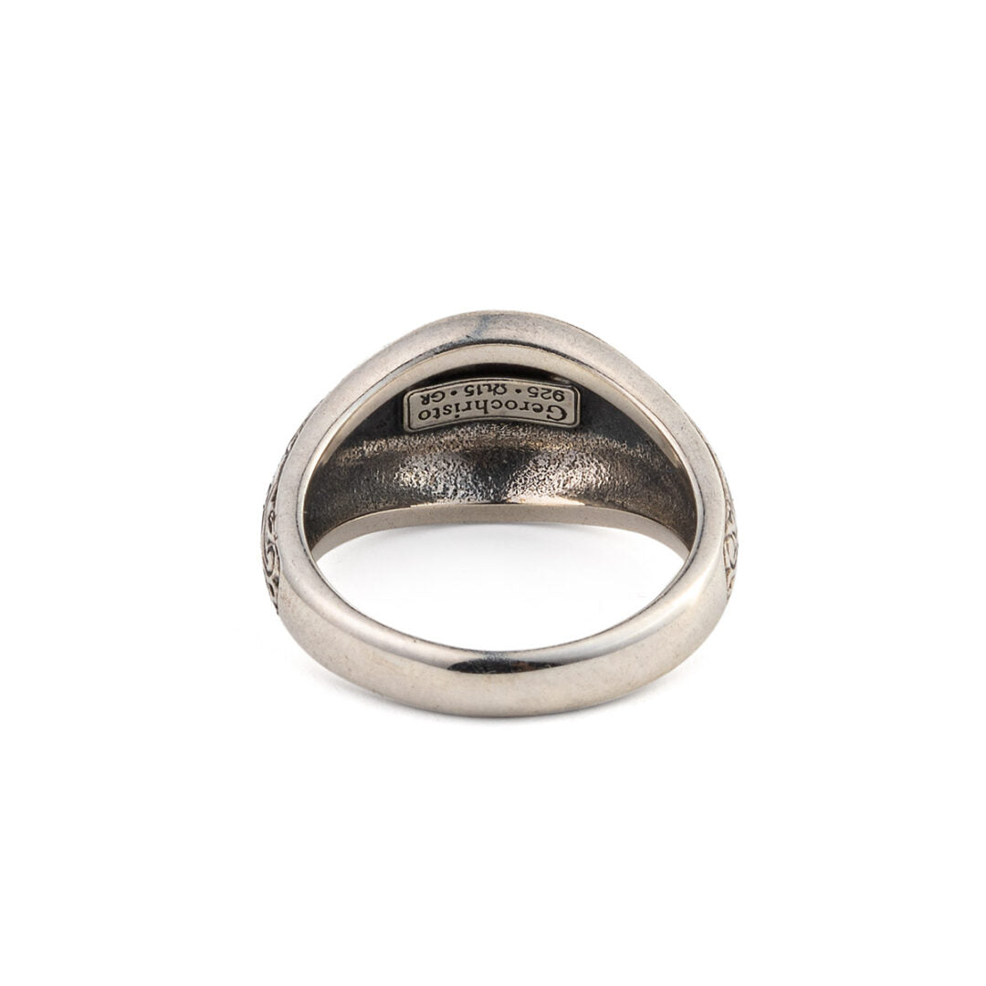 Gerochristo – Symbol Ring in Sterling Silver