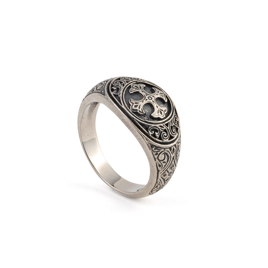 Gerochristo – Symbol Ring in Sterling Silver