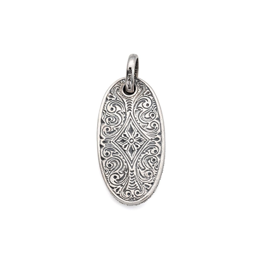 Gerochristo - Evil Eye Talisman Pendant in Sterling Silver