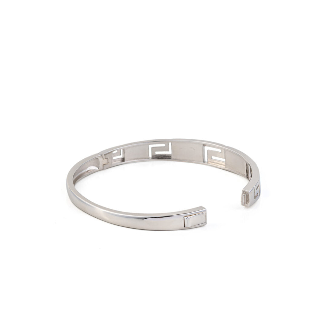 Βραχιόλι Bangle Μαίανδρος με Οpal - Ασήμι 925
