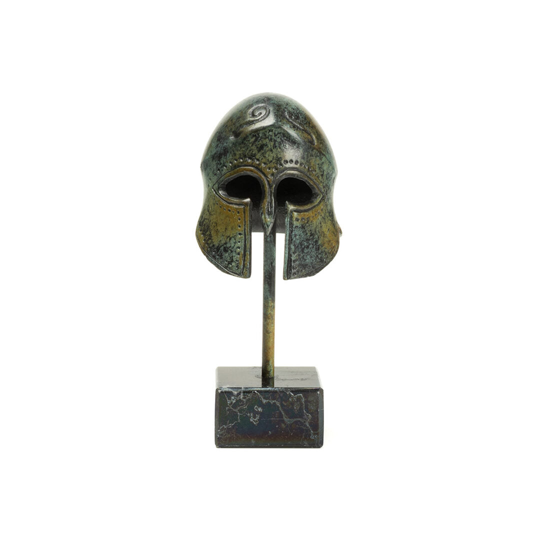 Corinthian Helmet - Bronze Sculpture