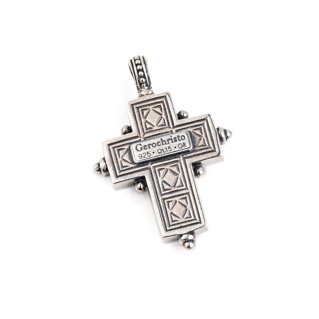Gerochristo – Byzantine Cross 925 Sterling Silver