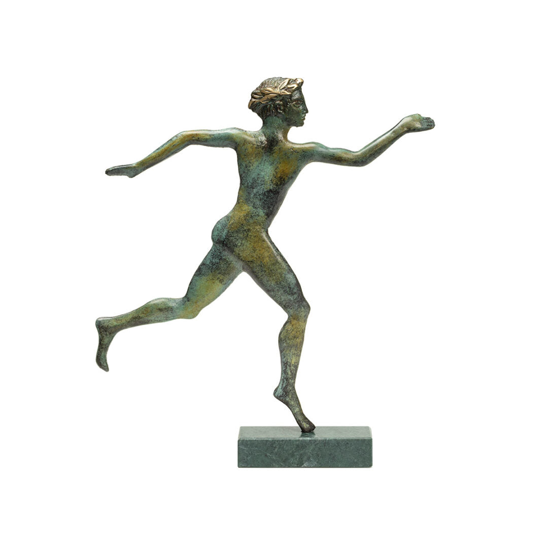Ancient Greek Olympic Runner - Bronze Sculpture