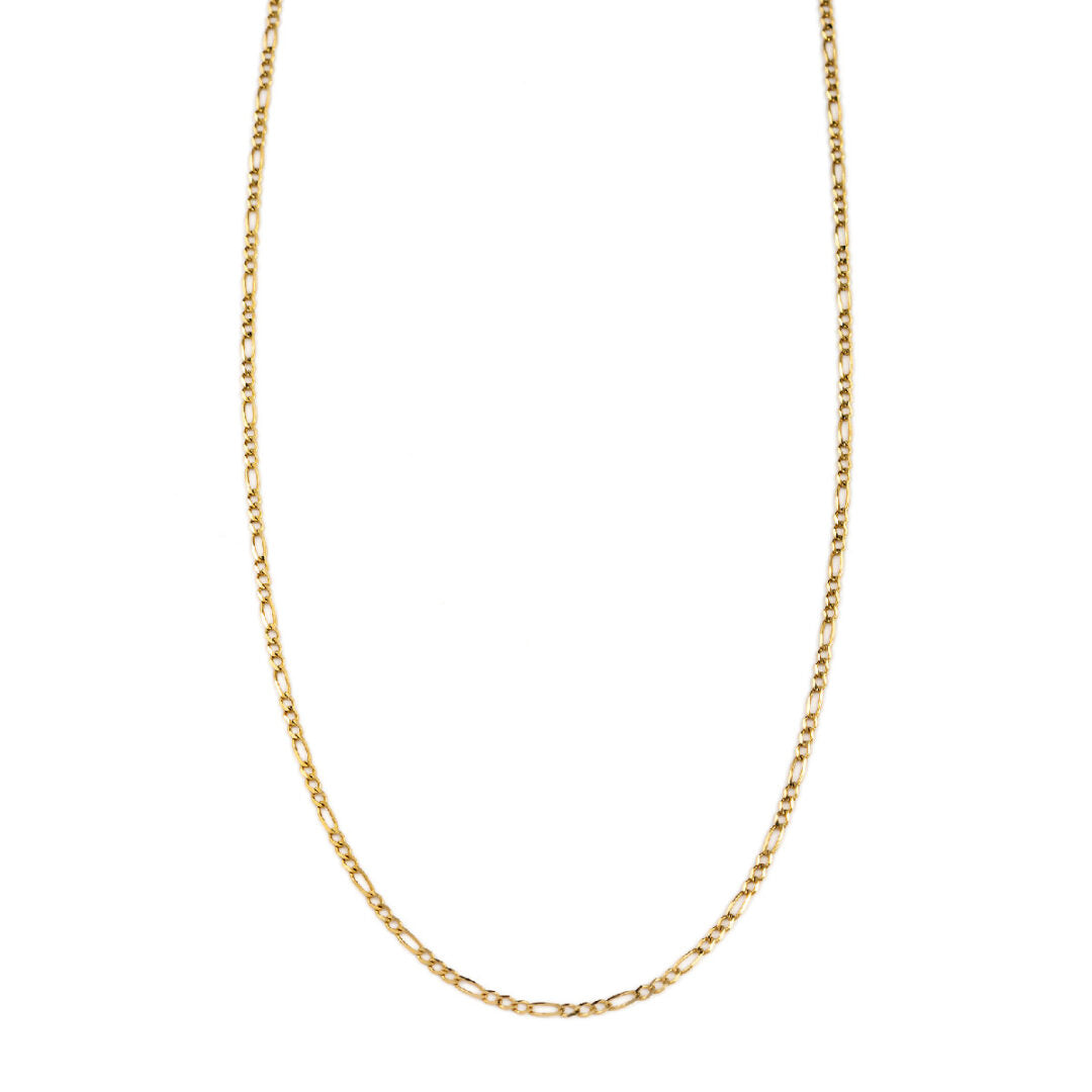 Αλυσίδα Figaro Χρυσή 14Κ - 50 cm