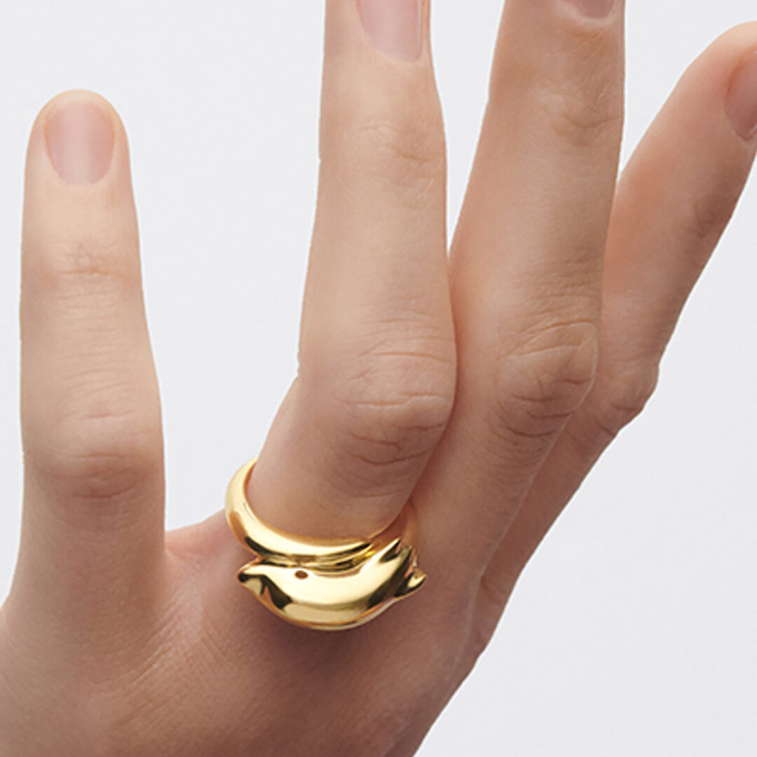 PDPAOLA Dolphin Ring