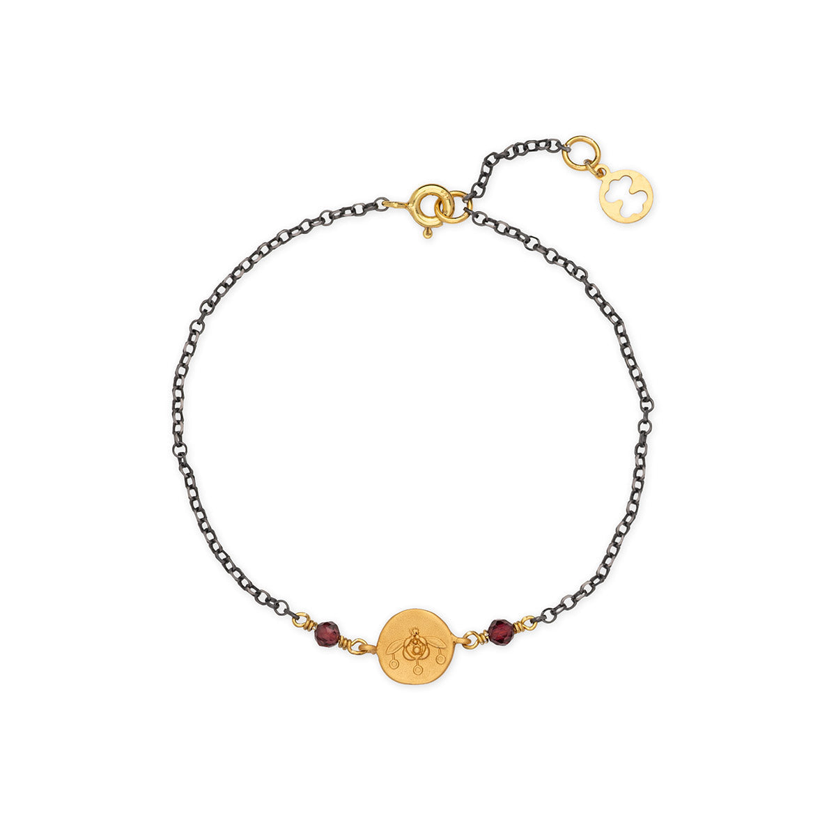 Sterling Silver Chain Bracelet with the Minoan Bee