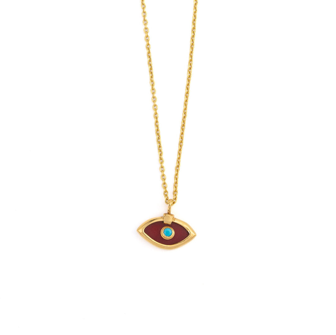 Sterling Silver Marquise Pendant Necklace