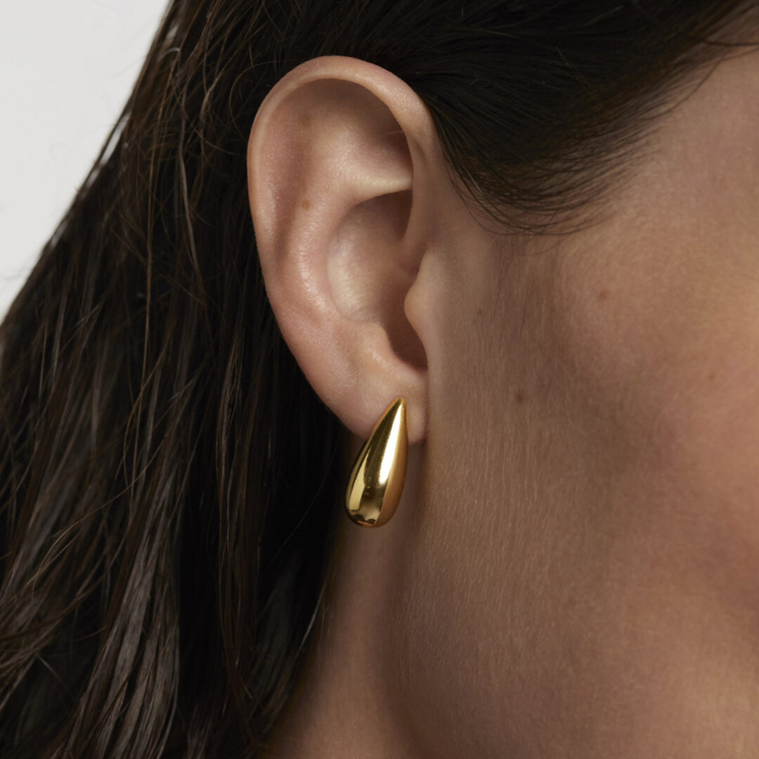 PD Paola Large Sugar Gold Earrings