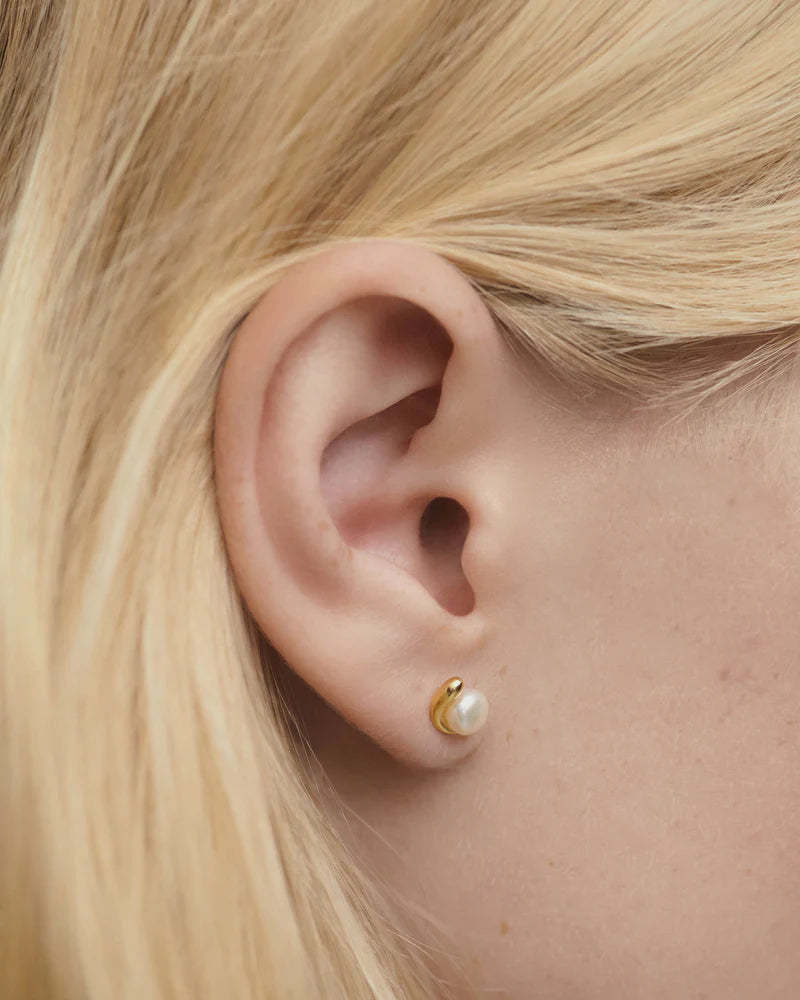 PDPAOLA La Perla Mini stud earrings