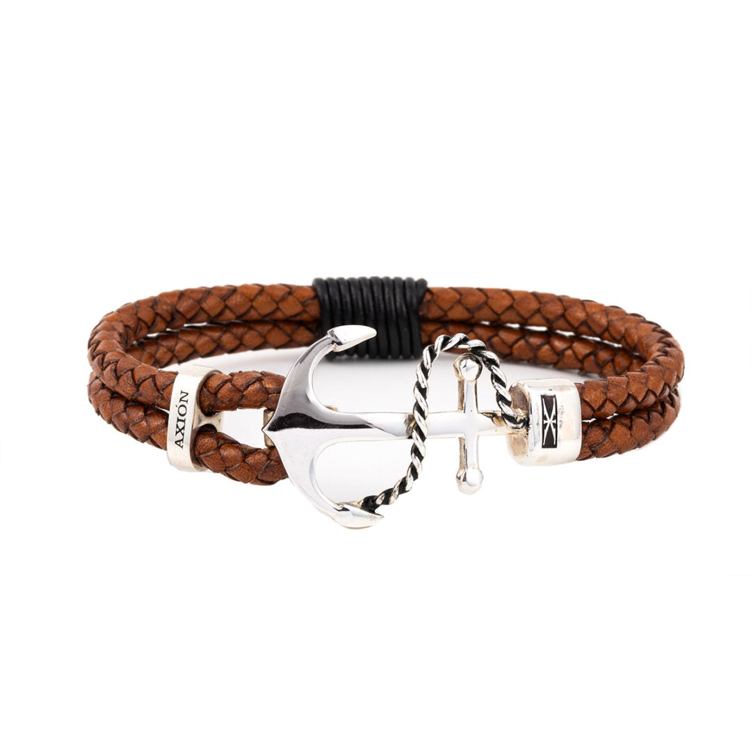 Brown Anchor Bracelet
