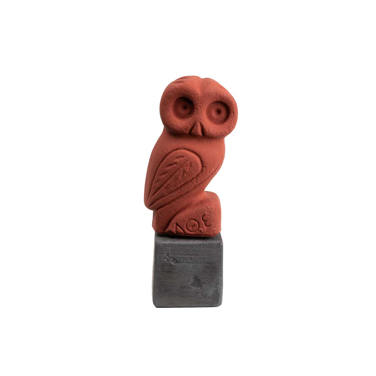 Wisdom Owl Sculpture – Symbol of Knowledge — Brown