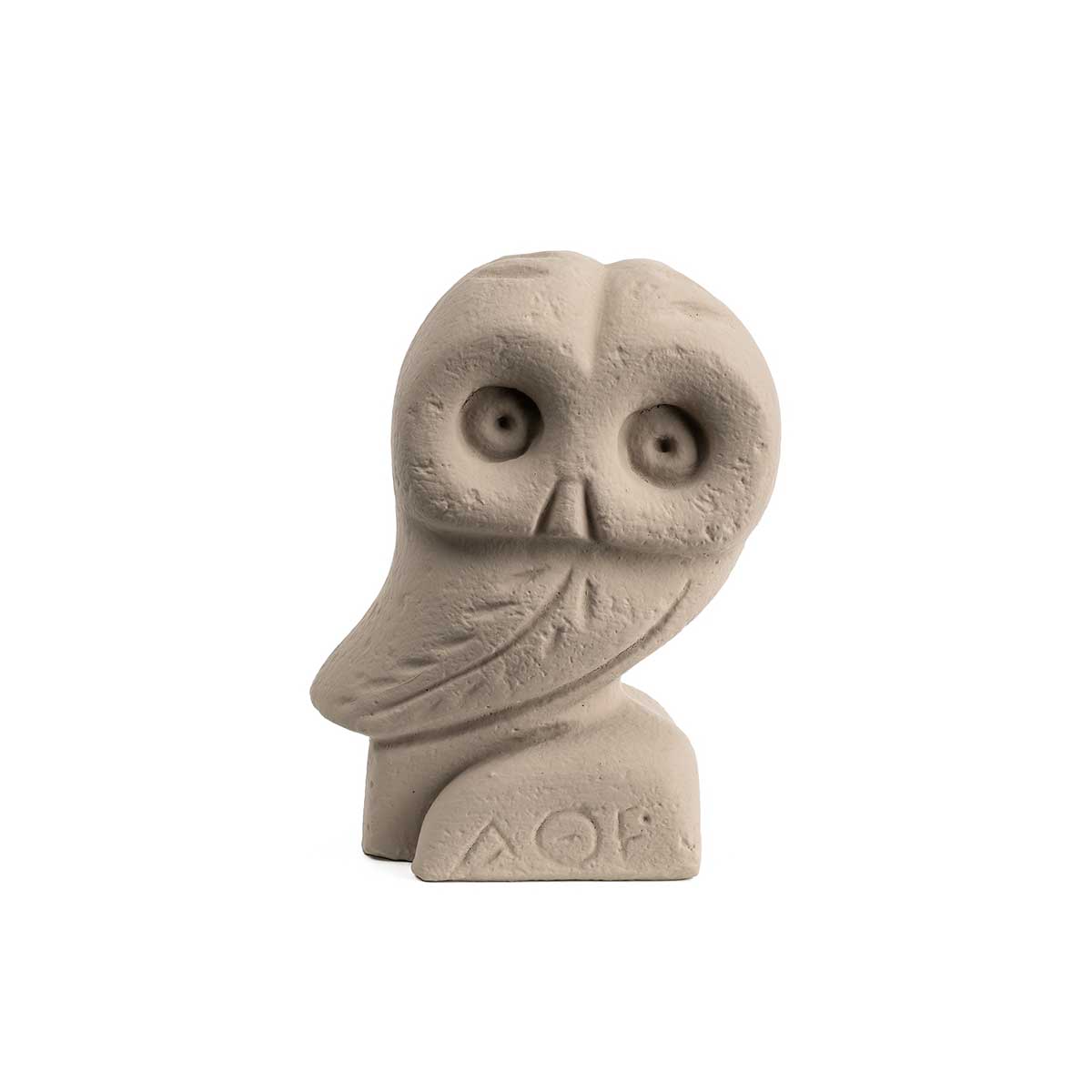 Owl Sculpture – Symbol of Knowledge — Grey