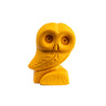 Owl Sculpture – Symbol of Knowledge — Yellow