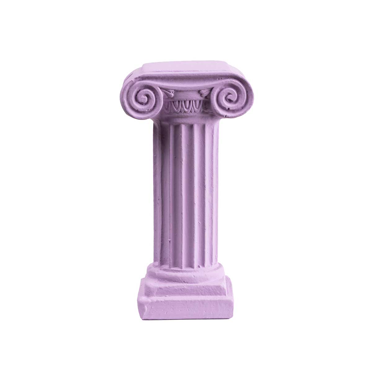Ancient Greek Ionic Column Sculpture — Lilac