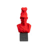 Athena Goddess Sculpture – Greek Mythology Art Décor — Red
