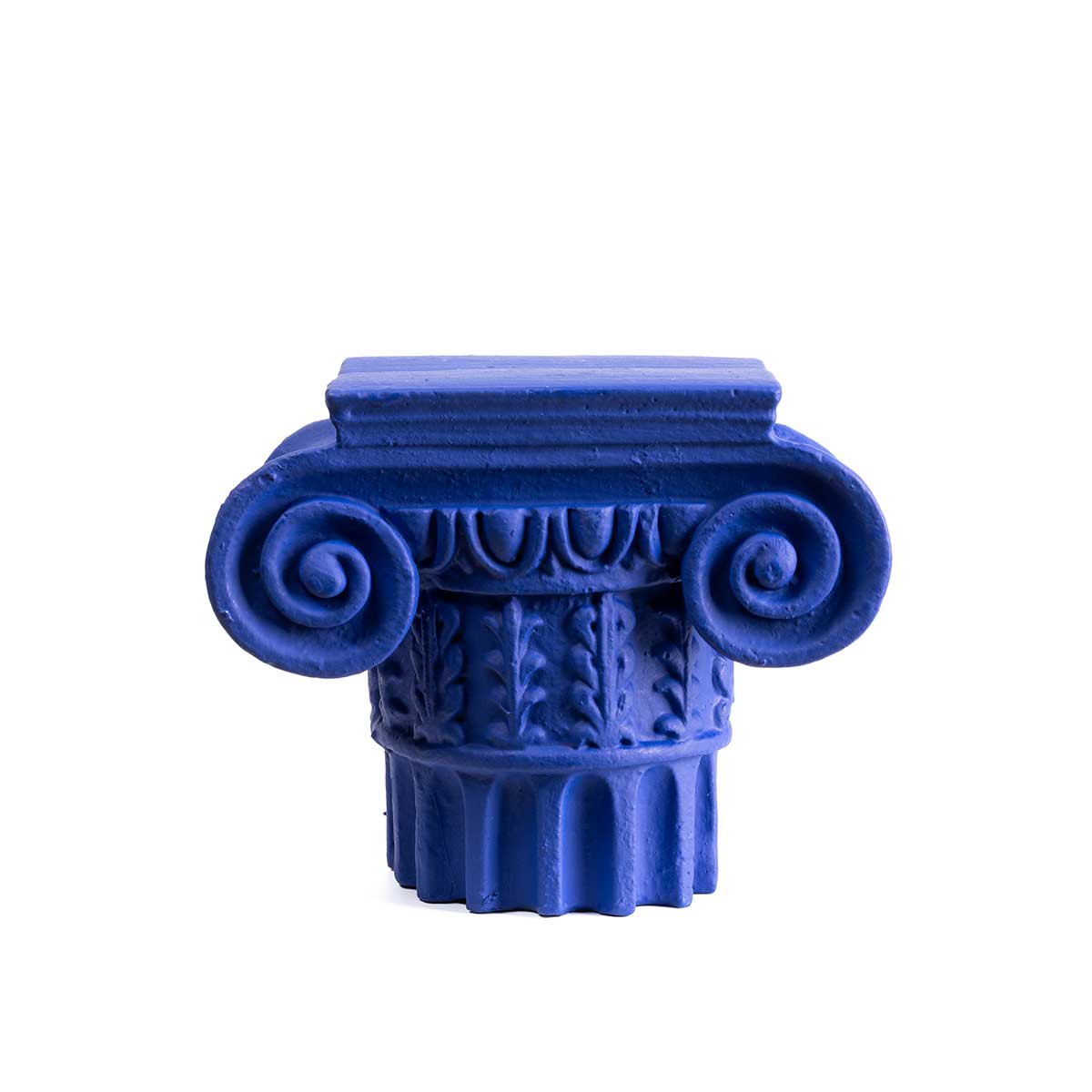 Ancient Greek Ionic Column Sculpture — Purple