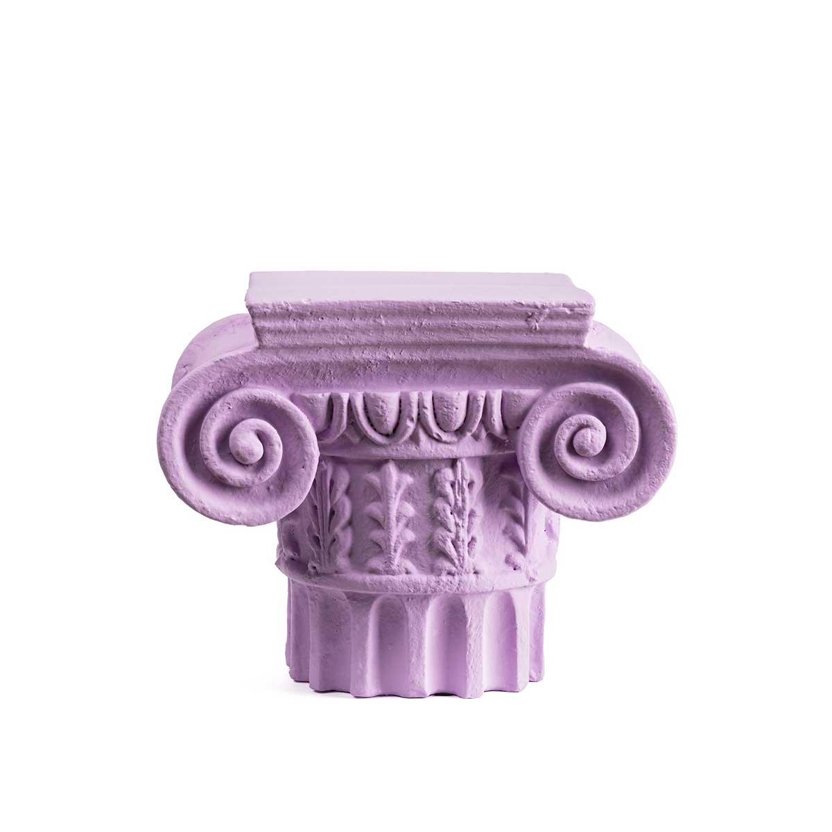 Ancient Greek Ionic Column Sculpture — Lilac