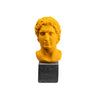 Alexander the Great Statue – Classical Warrior Art Sculpture — Yellow
