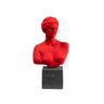 Aphrodite Bust Statue – Greek Goddess of Love & Beauty Sculpture — Red