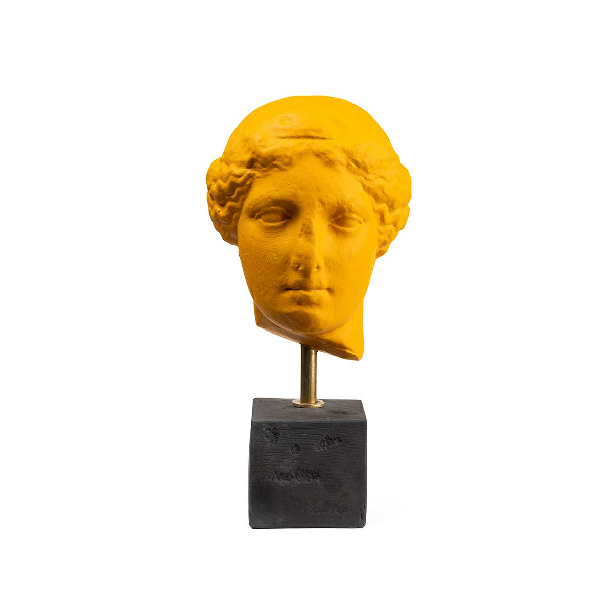 Aphrodite Bust Statue – Timeless Greek Mythology Art Piece — Yellow