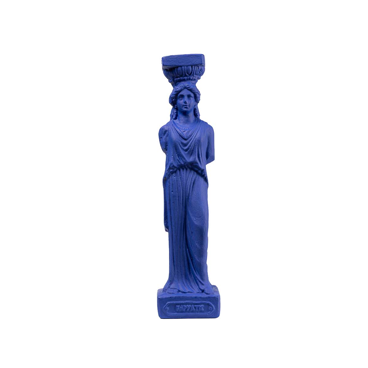 Caryatid Statue – Maiden Female Figure – Erechtheion Acropolis of Athens — Purple