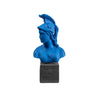Athena Bust Statue – Greek Goddess of Wisdom Sculpture — Blue