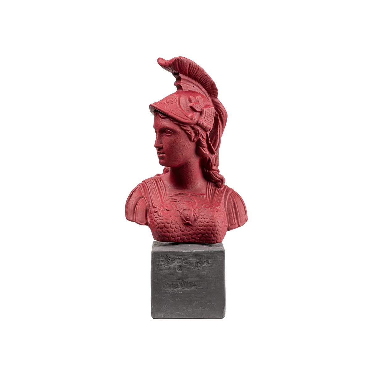 Athena Bust Statue – Greek Goddess of Wisdom Sculpture — Bordo