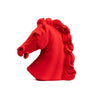Pegasus Sculpture – Mythological Winged Horse Home Décor — Red
