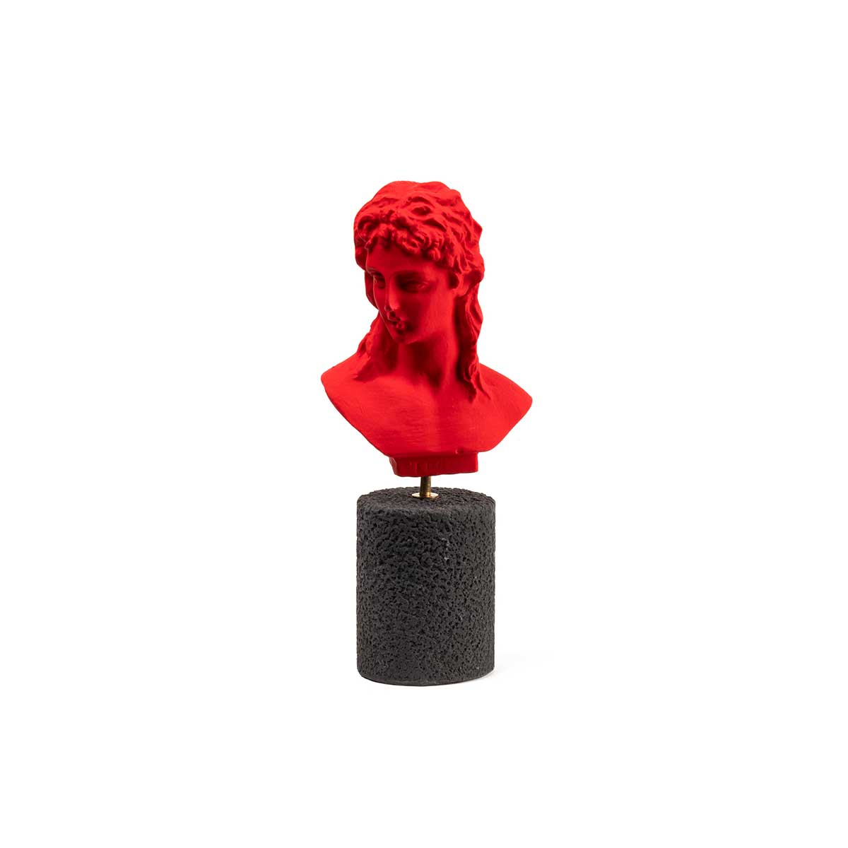 Eros Love Statue – Inspired by Ancient Greek Art — Red