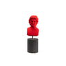 Alexander the Great Statue – Classical Greek Warrior Sculpture — Red